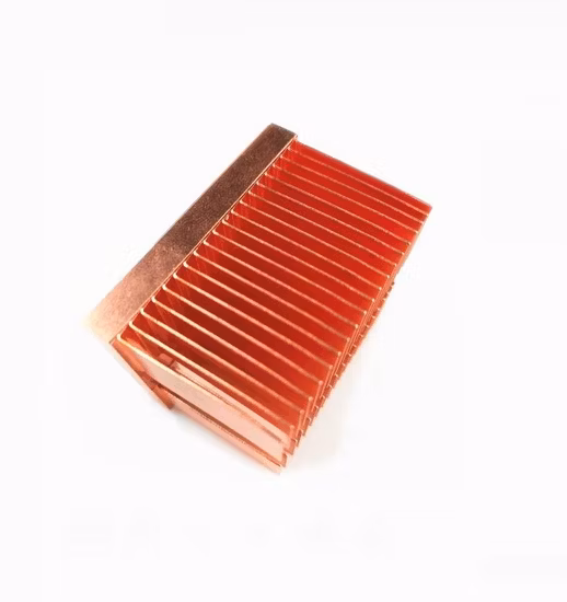 Quality Machining Aluminum Copper Metal Industry Heat Sinks CNC Drilling Milling Metal Heat Radiation Cooling Dissipation Industrial Heat Sink