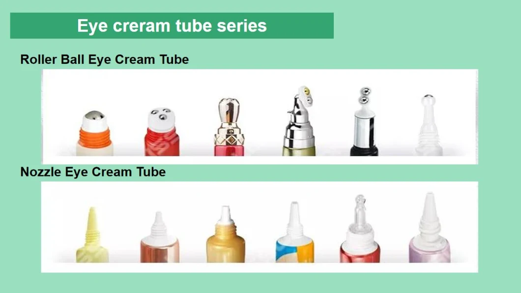 High Quality Eye Cream Squeeze Plastic Long Nozzle Tip Tube