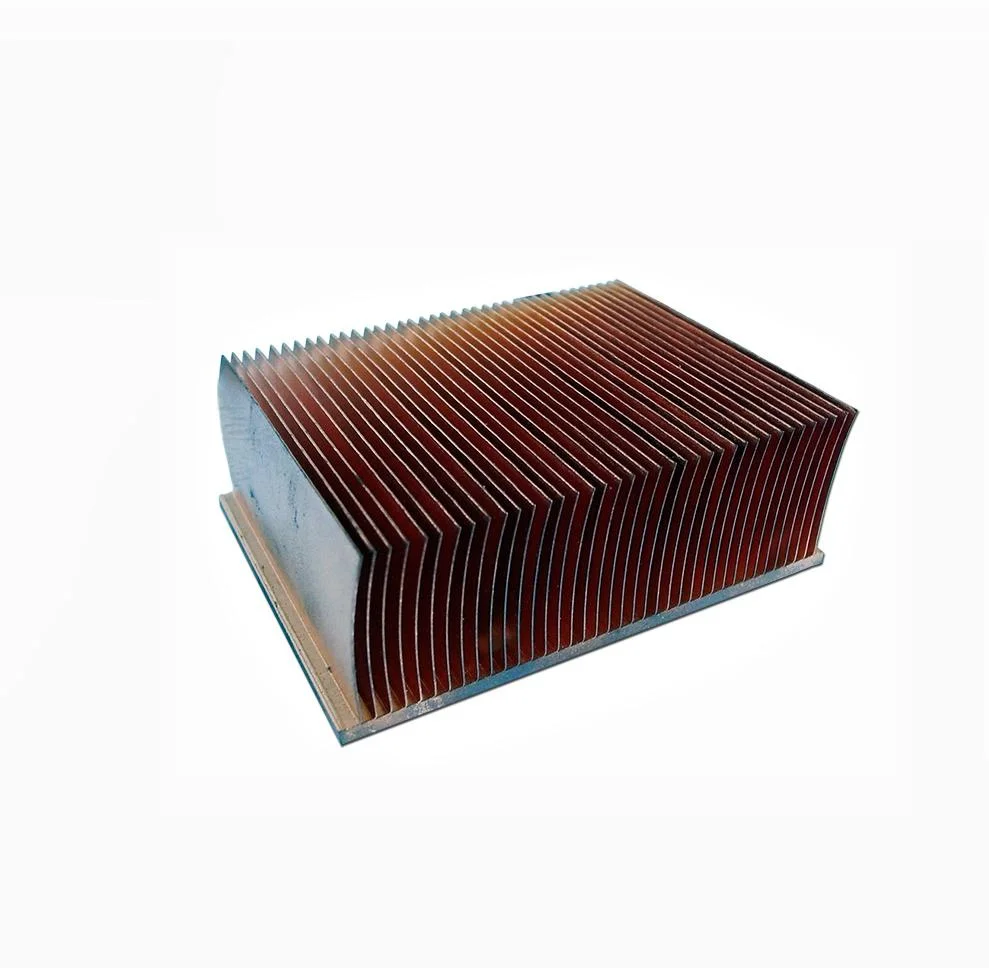 Customized Groove Machining Pin Fin High Power Industry Heat Sinks Extrusion Aluminum Thermal Solution Heat Sinks with CNC Mill Drilling Flat Surface