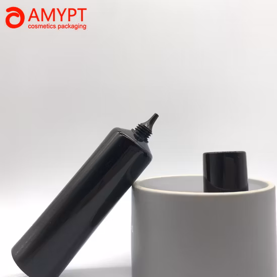 Hot Selling Colorful Extruded Tip Nozzle Plastic Tube with Screw Cap