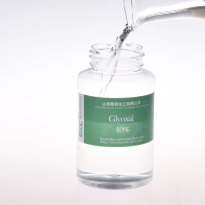 Glyoxal 40% Liquid Pulp Crosslinking Agent Raw Material of Gpam/Dry Strength Agent