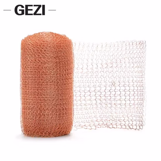 Stainless Steel Knitted Wire Mesh Filter Mist Eliminator
